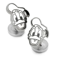 Disney Donald Duck Face Cufflinks