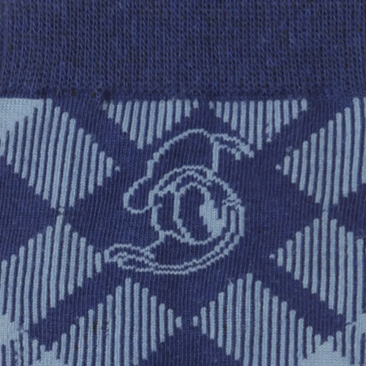 Disney Donald Plaid Sock and Mickey Blue Lapel Pin Gift Set