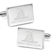 Ox and Bull Trading Co. Don't Tread On Me Cufflinks