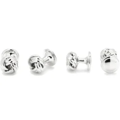 JJ Weston Double Ended Love Knot Stud Set