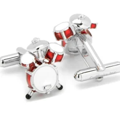 Cufflinks, Inc. Drum Set Cufflinks