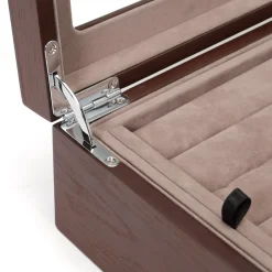 Ox and Bull Trading Co. Espresso Cufflinks Collector's Case - 72 pairs