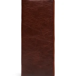 Moore & Giles Evans Tie Case in Titan Milled Brown