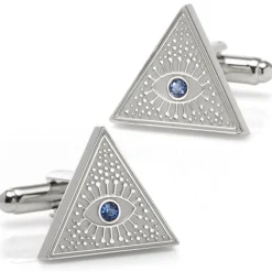 Ox and Bull Trading Co. Evil Eye Amulet Cufflinks