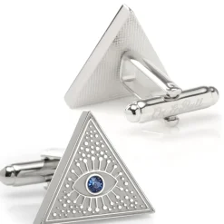 Ox and Bull Trading Co. Evil Eye Amulet Cufflinks