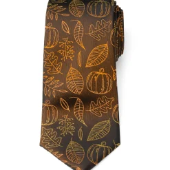 Cufflinks, Inc. Fall Spice Men's Brown Tie