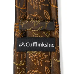 Cufflinks, Inc. Fall Spice Men's Brown Tie