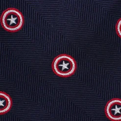 Marvel Father and Son Captain America Zipper Necktie Gift Set