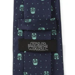 Star Wars Father and Son Mando and The Child Zipper Necktie Gift Set