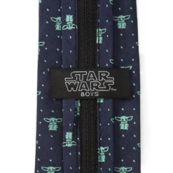Star Wars Father and Son Mando and The Child Zipper Necktie Gift Set