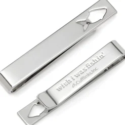 Cufflinks, Inc. Fishing Cut-Out Hidden Message Tie Bar