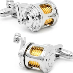 Cufflinks, Inc. Fishing Reel Cufflinks