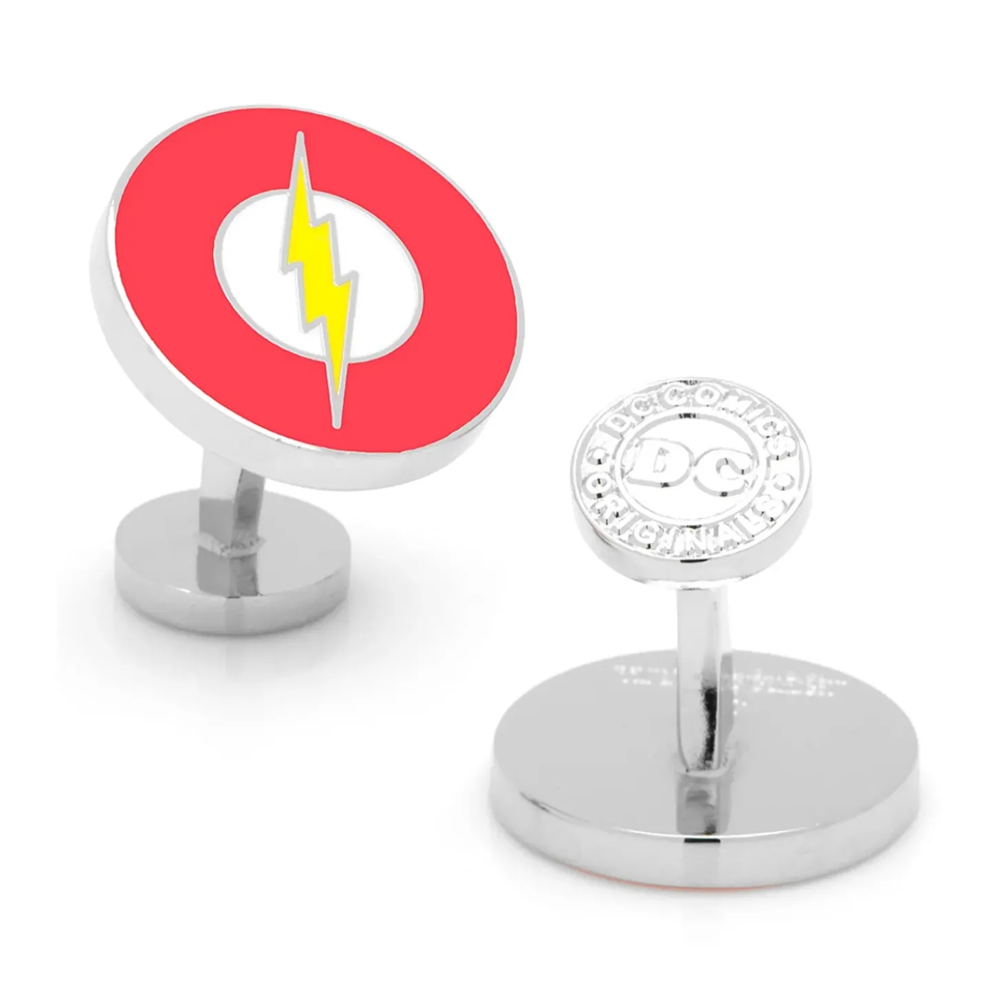 DC Comics Flash Logo Cufflinks