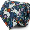 Cufflinks, Inc. Floral Rabbit Men's Tie