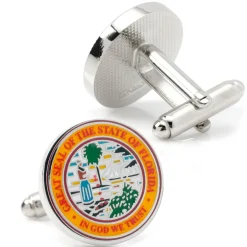 Cufflinks, Inc. Florida Seal Cufflinks