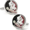 NCAA Florida State Seminole Head Cufflinks