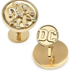 DC Comics Gold Joker Cufflinks