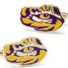 NCAA Gold LSU Tigers Cufflinks