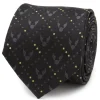 Harry Potter Golden Snitch Black Silk Men's Tie