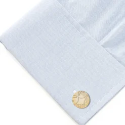 Harry Potter Golden Snitch Hidden Deathly Hallows Locket Cufflinks