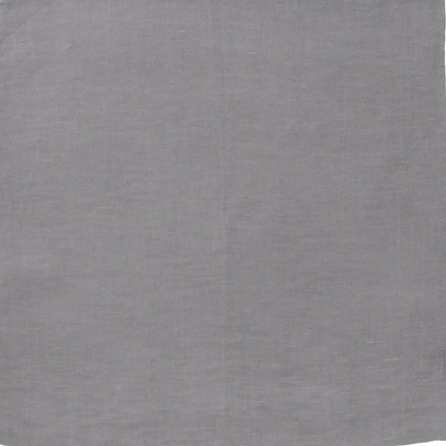 Ox and Bull Trading Co. Gray Linen Pocket Square
