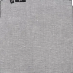 Ox and Bull Trading Co. Gray Linen Pocket Square