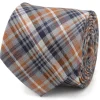 Ox and Bull Trading Co. Gray Plaid Men's Tie