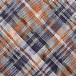 Ox and Bull Trading Co. Gray Plaid Men's Tie