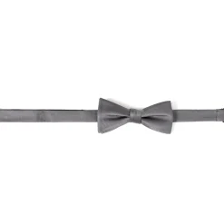 Ox and Bull Trading Co. Gray Silk Bow Pre-Tie