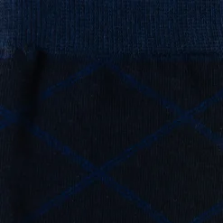 Ox and Bull Trading Co. Grid Navy Men's Socks