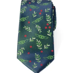 Star Wars Grogu Holiday Navy Men's Tie