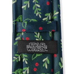 Star Wars Grogu Holiday Navy Men's Tie