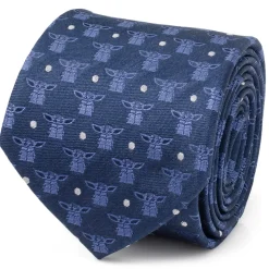 Star Wars Grogu Navy Blue Men's Tie