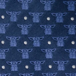Star Wars Grogu Navy Blue Men's Tie