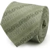 Star Wars Grogu Outline Stripe Sage Green Men's Tie