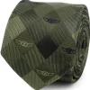 Star Wars Grogu Plaid Green Men's Tie