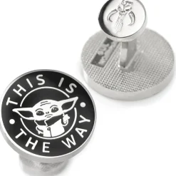 Star Wars Grogu "This Is The Way" Cufflinks
