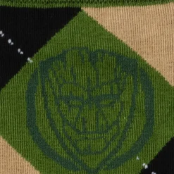 Marvel Groot Argyle Green Men's Socks