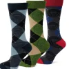 Marvel Guardians of the Galaxy Argyle Sock 3 Pack