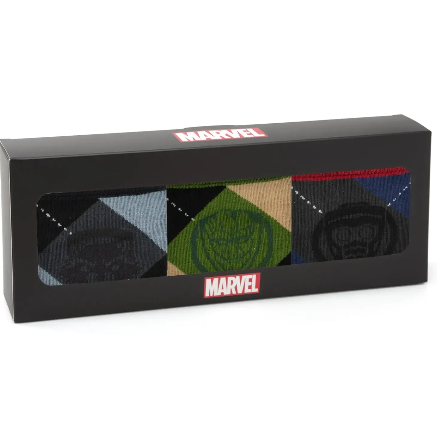 Marvel Guardians of the Galaxy Argyle Sock 3 Pack