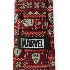 Marvel Guardians of the Galaxy Fair Isle Red Men's Tie