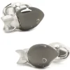 Jan Leslie Gunmetal Spinning Smiling Torpedo