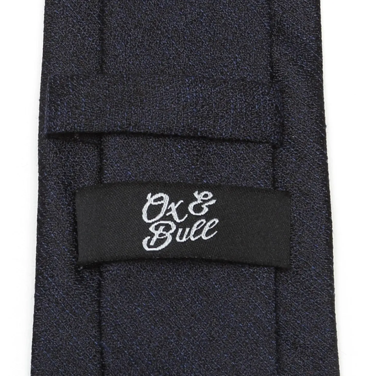 Ox and Bull Trading Co. Heathered Blue Wool Men's Tie
