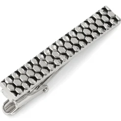 Ox and Bull Trading Co. Honeycomb Tie Clip
