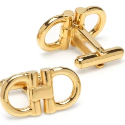 Ox and Bull Trading Co. Horse Bit Gold Stainless Steel Stud Set