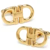 Ox and Bull Trading Co. Horse Bit Gold Stainless Steel Cufflinks