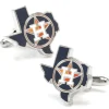 MLB Houston Astros State Shaped Cufflinks