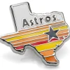 MLB Houston Astros Tequila Sunrise Lapel Pin