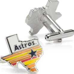 MLB Houston Astros Tequila Sunrise Cufflinks
