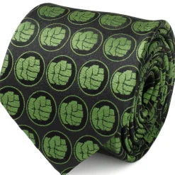 Marvel Hulk Black Men's Tie